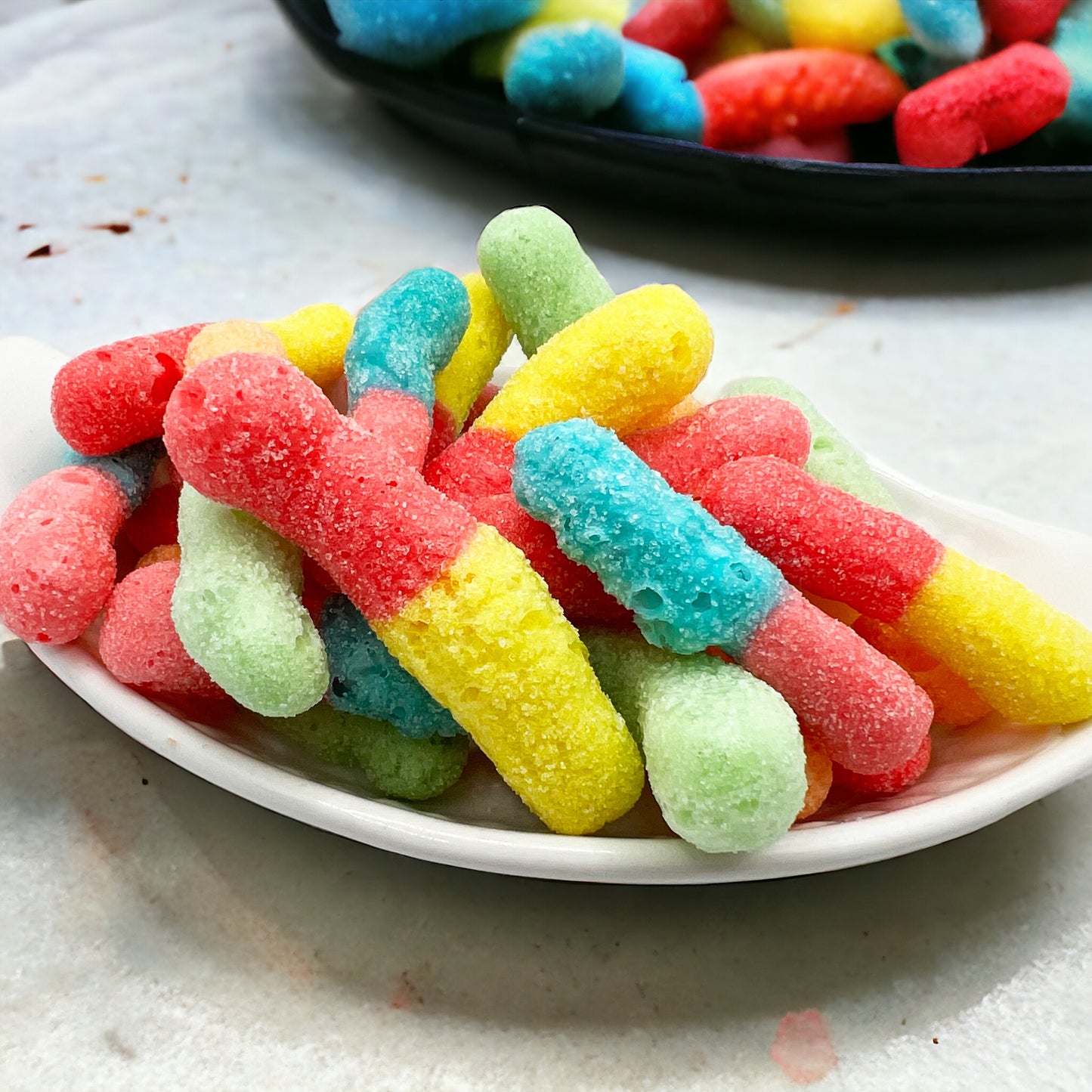 "Creeps" Sour Creepy Crawlers-Freeze-Dried Gummy Worms